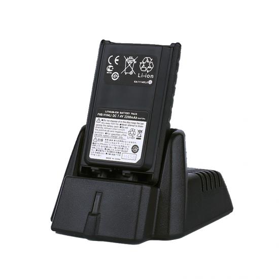 walkie talkie baterai cepat dasar charger cerdas untuk vertex fnb-v103li fnb-v104li fnb-v95li fnb-v96li vx231 vx228 vx230 vx234 vx350 vx351 vx354