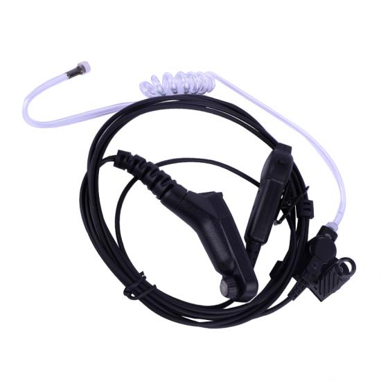 karet push-tombol ptt tahan air tabung udara earphone untuk motorola apx2000 apx3000