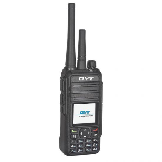 qyt qnh-800d platform real-ptt lte / 4g + dmr / walkie talkie analog