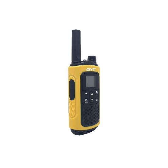 QYT kualitas tinggi OEM vhf uhf analog mini 99 Channel jarak jauh walkie talkie 