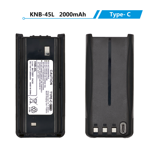 Baterai Walkie talkie Tipe-C KNB-45L untuk radio Kenwood TK-3200 NX248