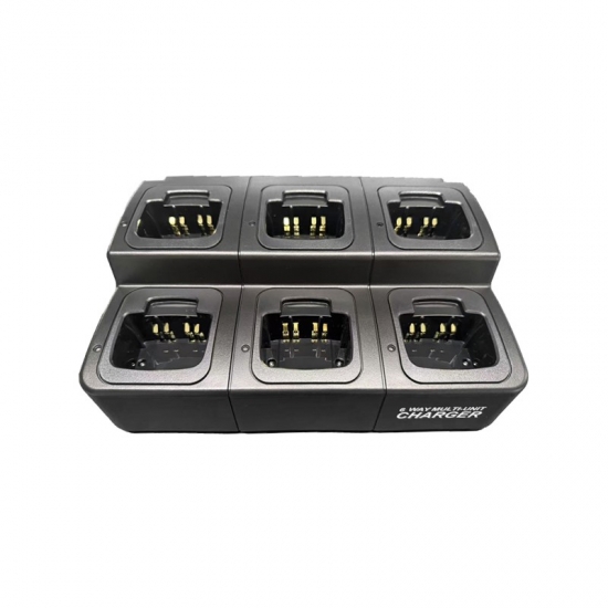 slot tipe 6 way multi-unit cerdas gantinya diganti charger untuk baterai walkie talkie cerdas