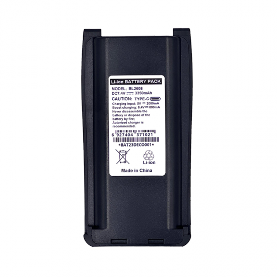 baterai walkie talkie BL2608