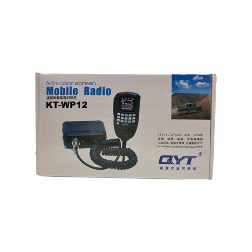 QYT mini 25w radio seluler tahan air KT-WP12